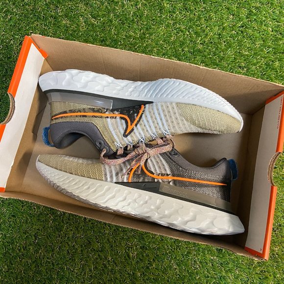 Nike React Infinity Run FK 2 MFS Light Bone/Total Orange DC4577-001 Men Size main image 9
